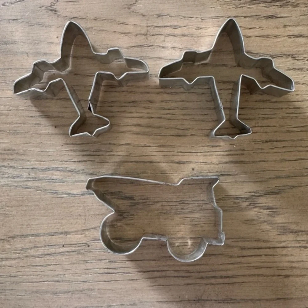 Airplane and Truck Cookie Cutters